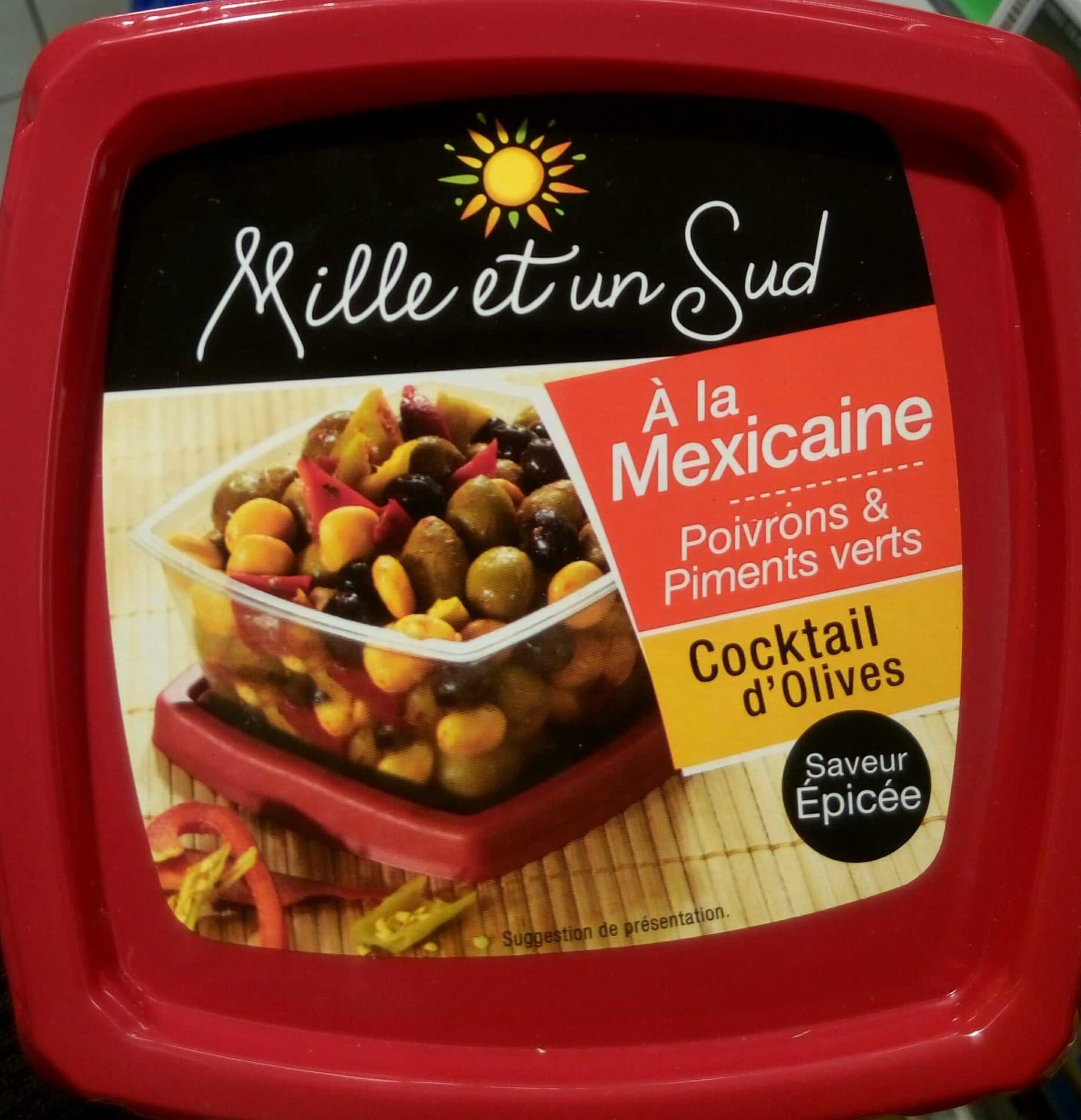 Mille et un Sud Cocktail d'Olives à la Mexicaine packshot