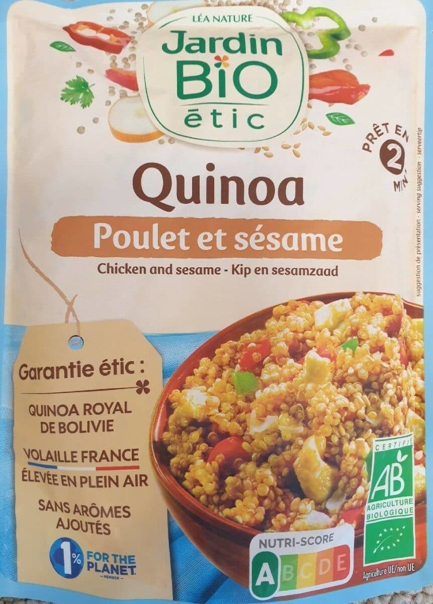 Jardin bio Quinoa poulet et sésame packshot