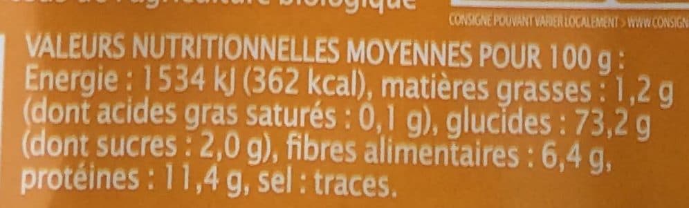 Jardin bio spaghetti au quinoa curry curcuma packshot