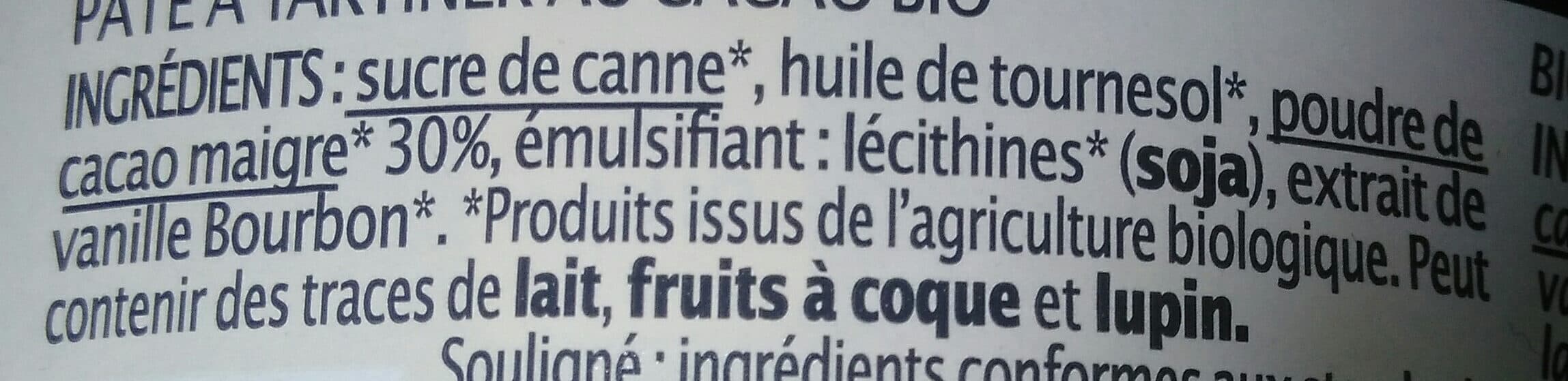 Jardin bio Pâte à tartiner Noir cacaopasta imp packshot