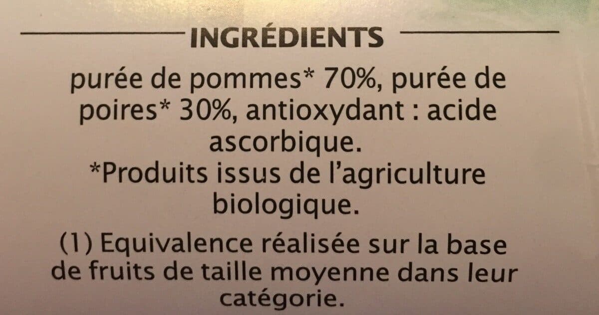 Jardin Bio Pomme Poire Williams packshot