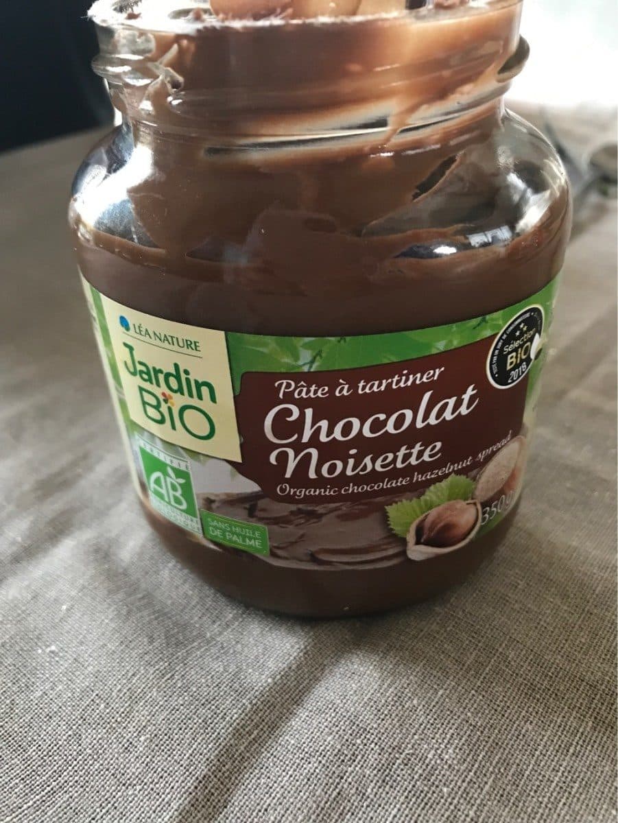Jardin Bio Chocolat noisette packshot