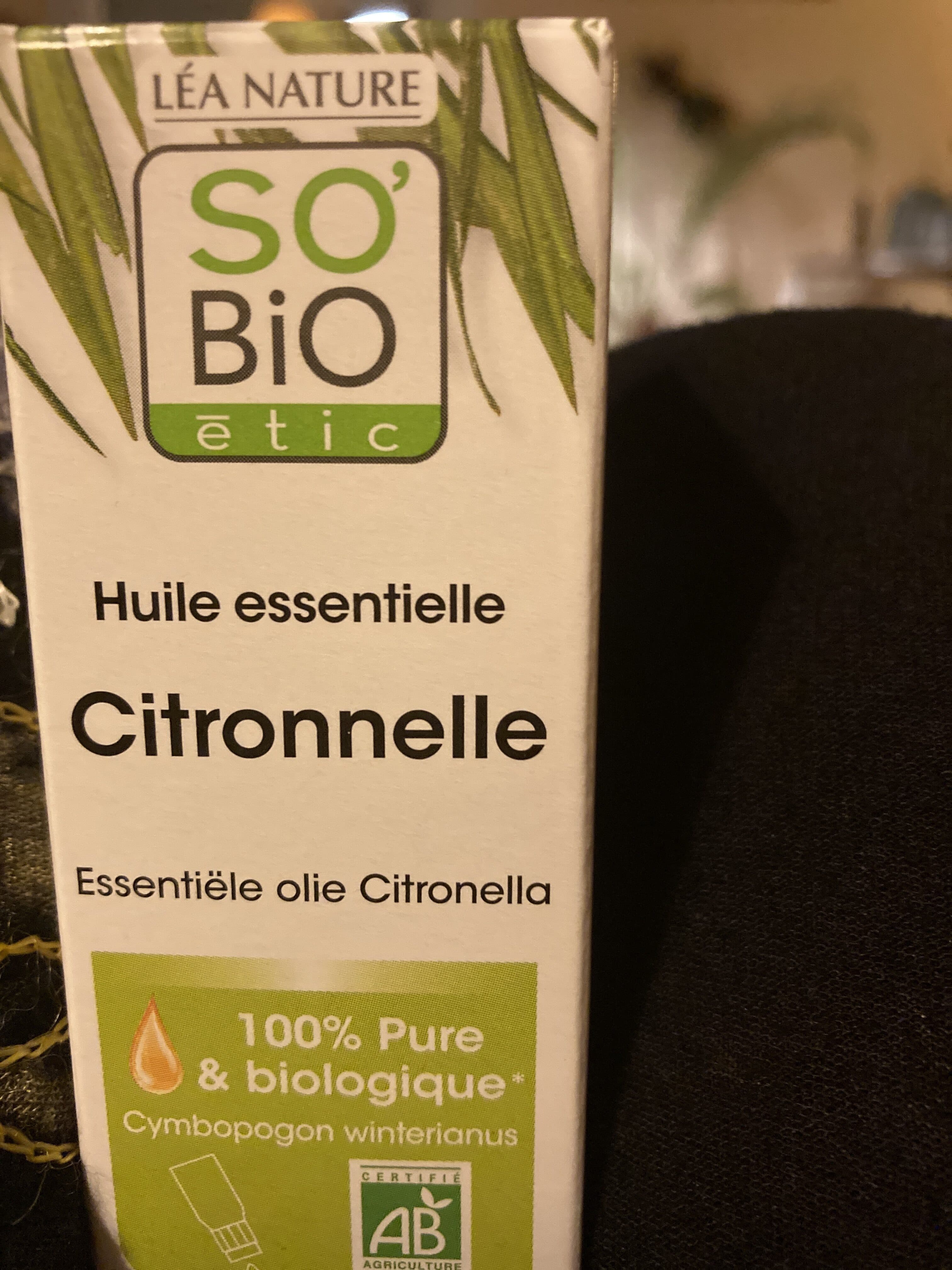 Léa Nature Huile Essentielle Citronnelle Bio packshot