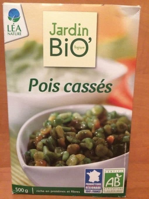 Jardin Bio Pois Cassés Bio - France packshot