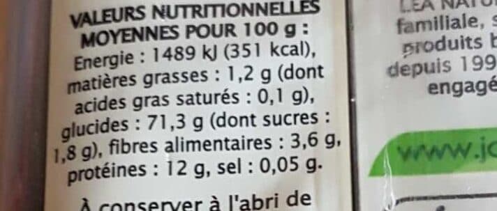 Jardin Bio Spaghetti linguine Encre de seiche packshot