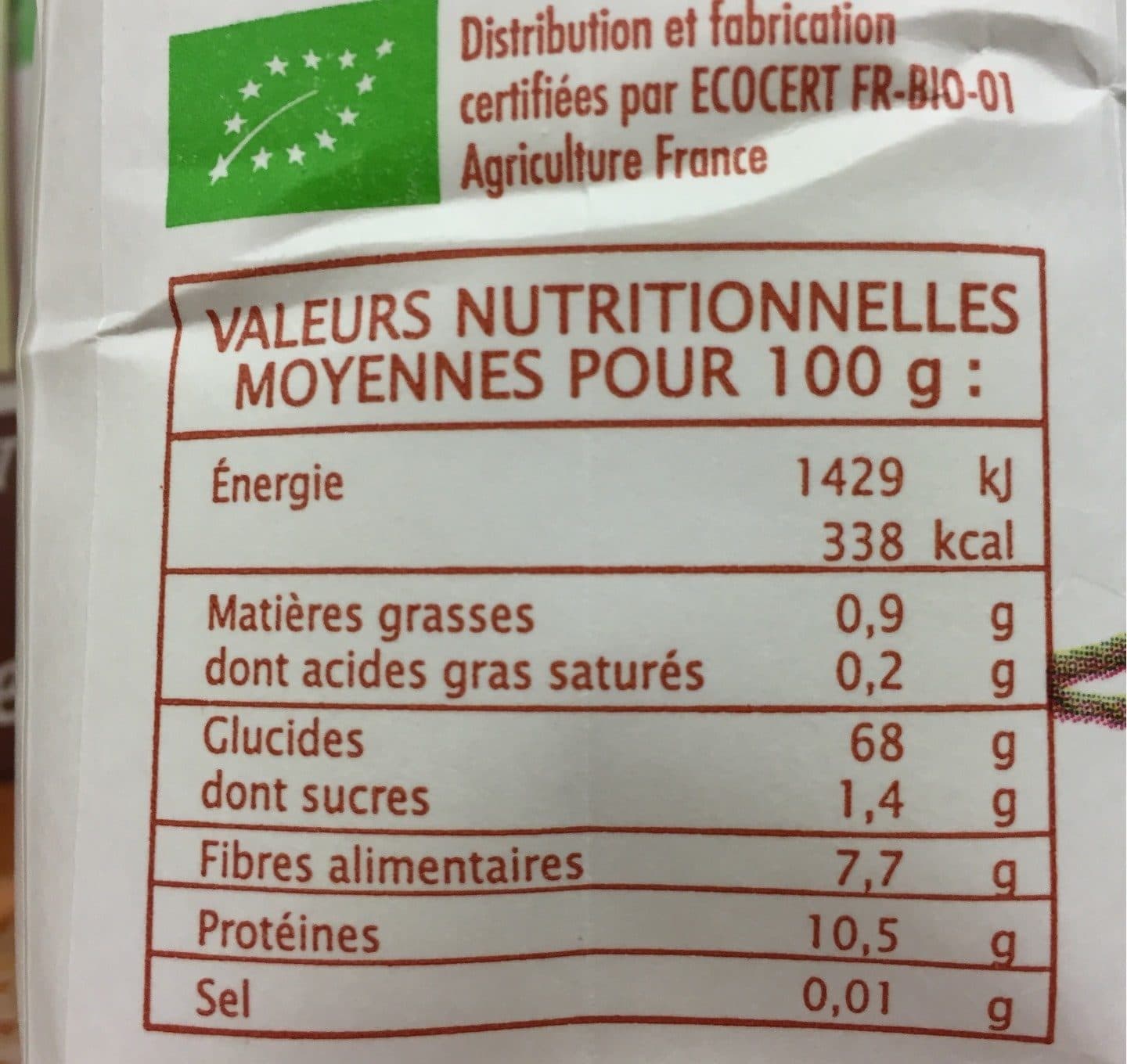 Jardin Bio Farine Blanche T65 packshot