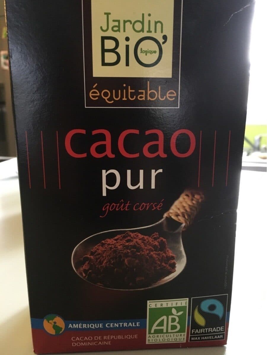 Jardin Bio Poud.pur Cacao Jardin Bio "Ab".max Havelaar 250G packshot