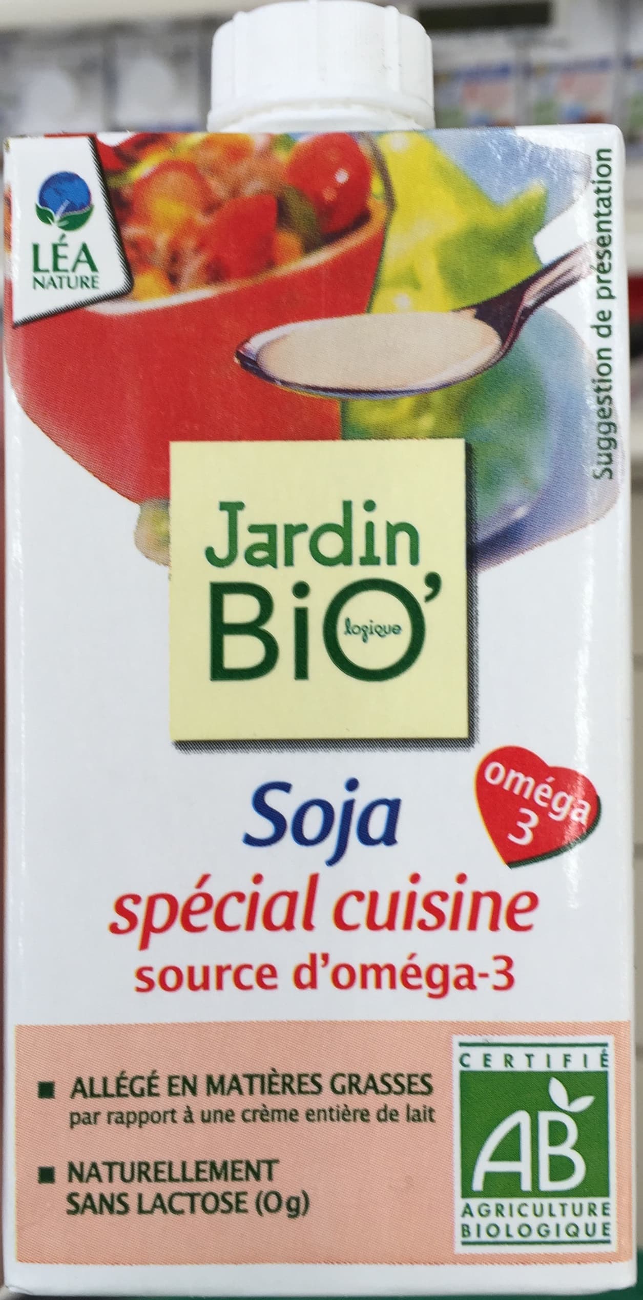 Jardin Bio Soja spécial Cuisine source d'oméga-3 packshot