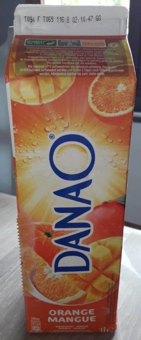 Danao Danao orange mangue packshot
