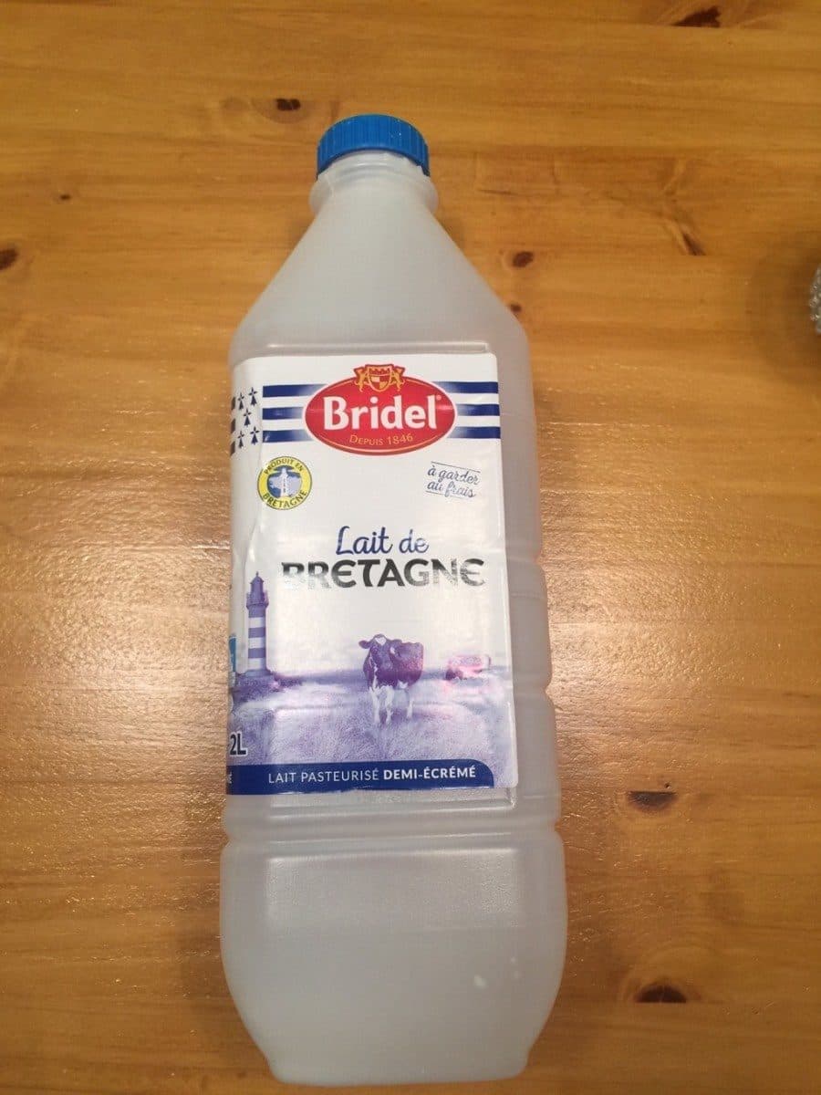 Open Food Facts Lait de Bretagne packshot