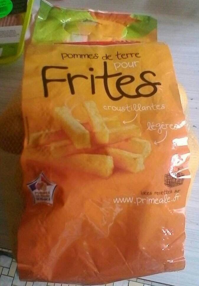 Open Food Facts Pomme de terre pour frite packshot