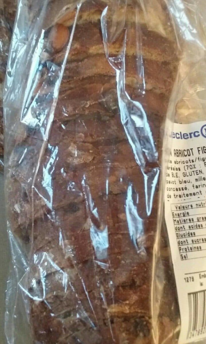 Leclerc Pain abricot figue noisette packshot