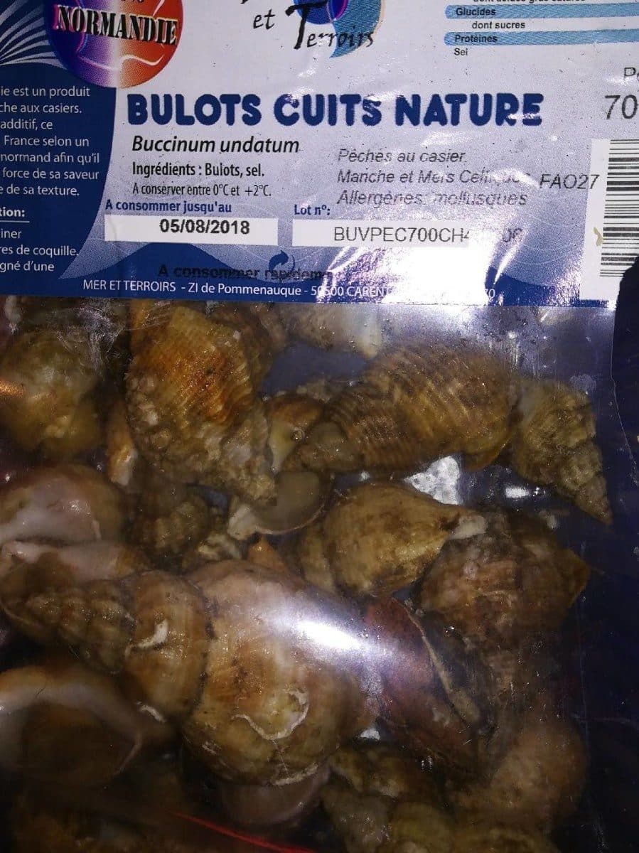 Mer et Terroirs Bulots Cuits Nature packshot