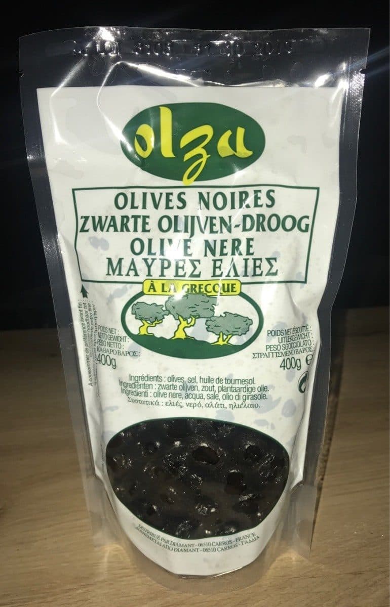 Open Food Facts olives noir a la grecque packshot