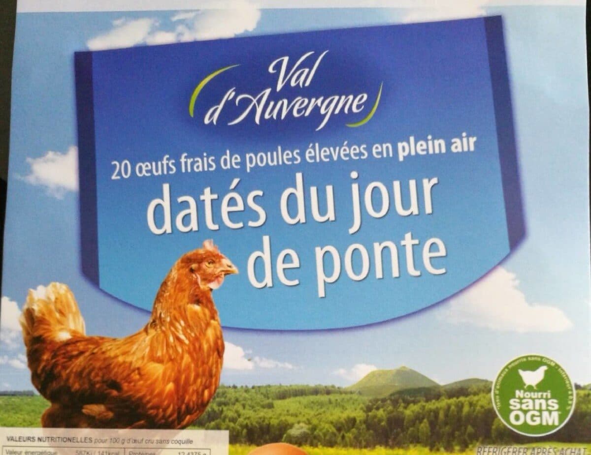 Open Food Facts Oeufs packshot