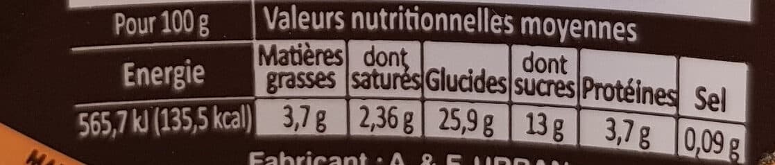 Teurgoule de janville Riz au lait à la cannelle packshot