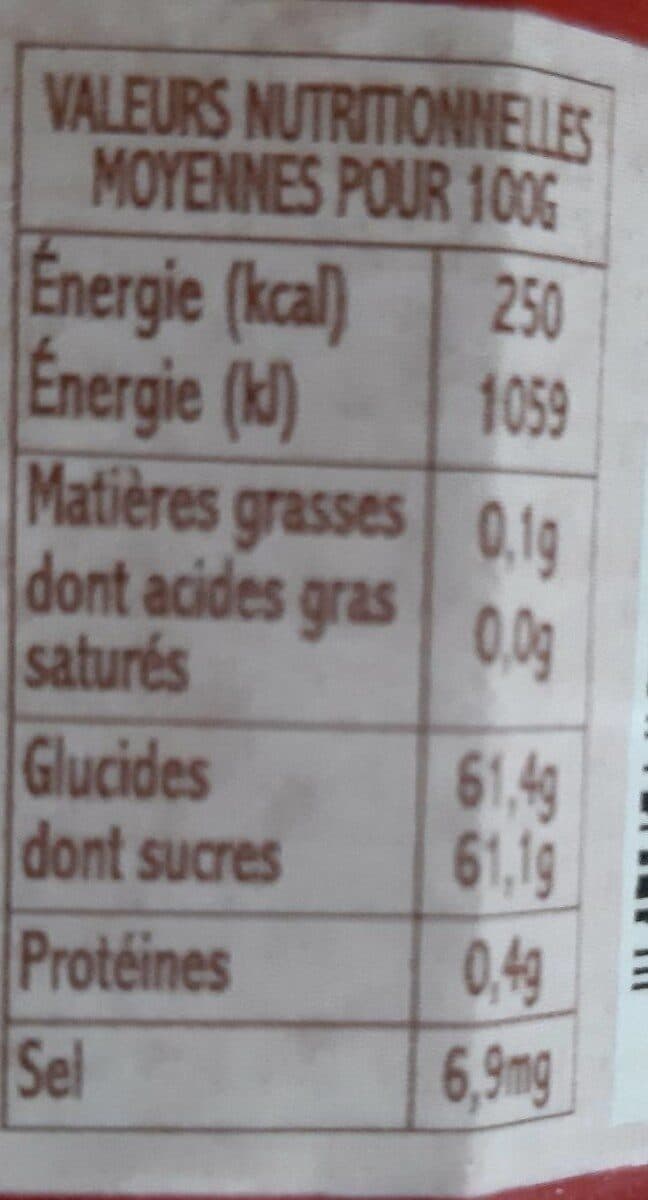 Open Food Facts Confiture extra de chadeck packshot