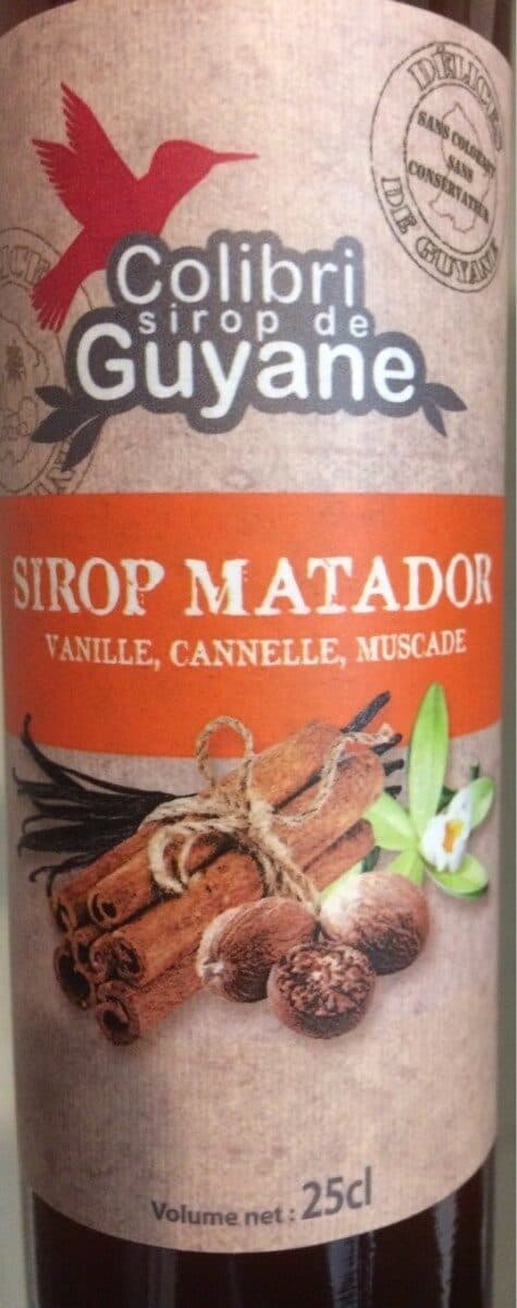 Open Food Facts Sirop matador packshot