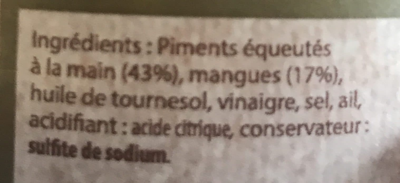 TOCO Pate de piment mangue packshot