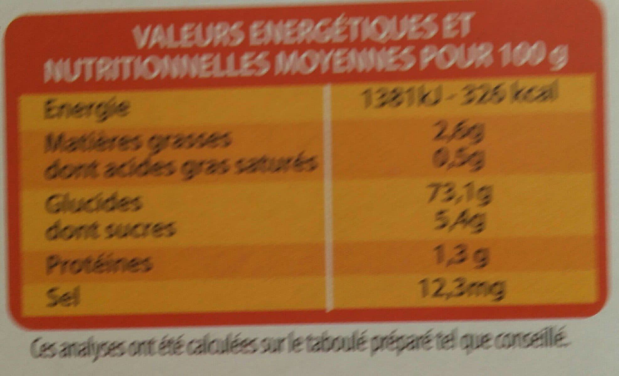 Open Food Facts Couac Guyane Préparation pour salade et taboule packshot