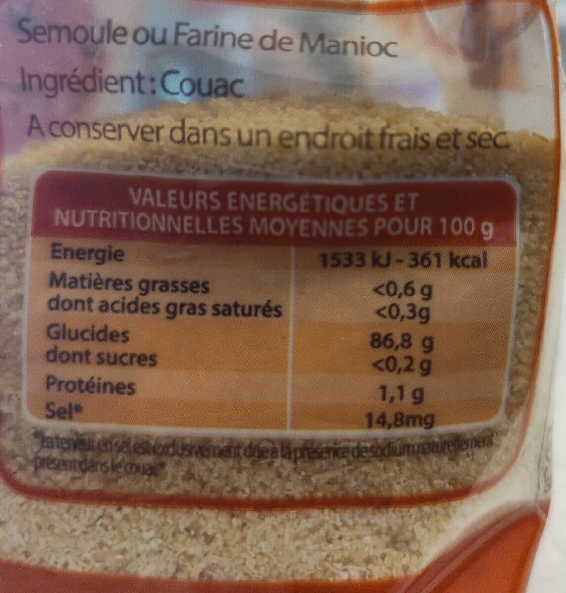 Délices de Guyane Couac de Guyane packshot