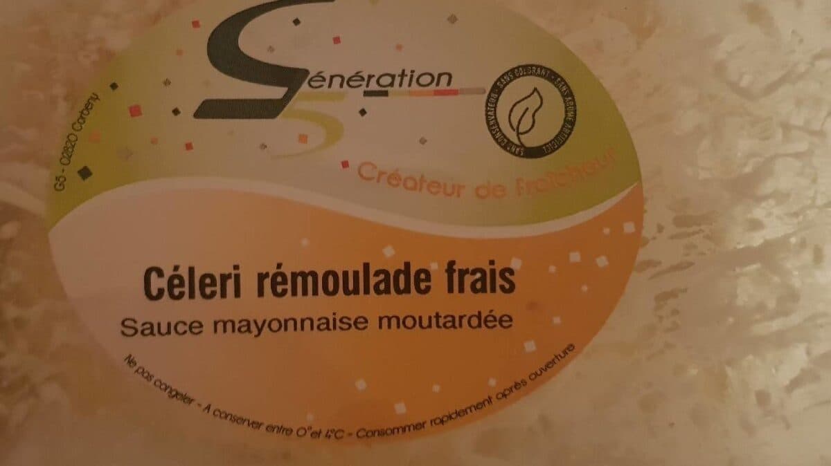 Open Food Facts Céleri remoulade frais packshot