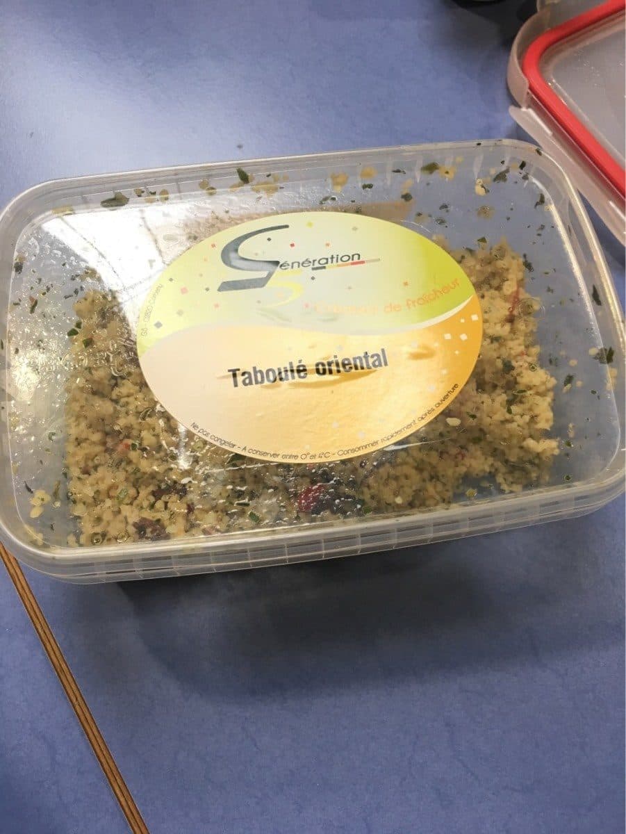 Open Food Facts Taboulé oriental packshot