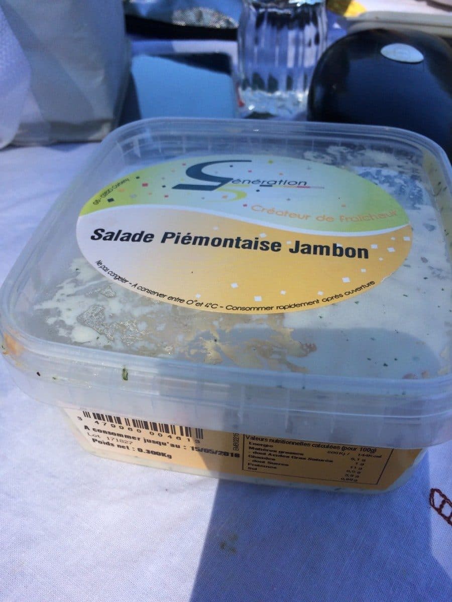 Open Food Facts Salade piemontaise jambon packshot