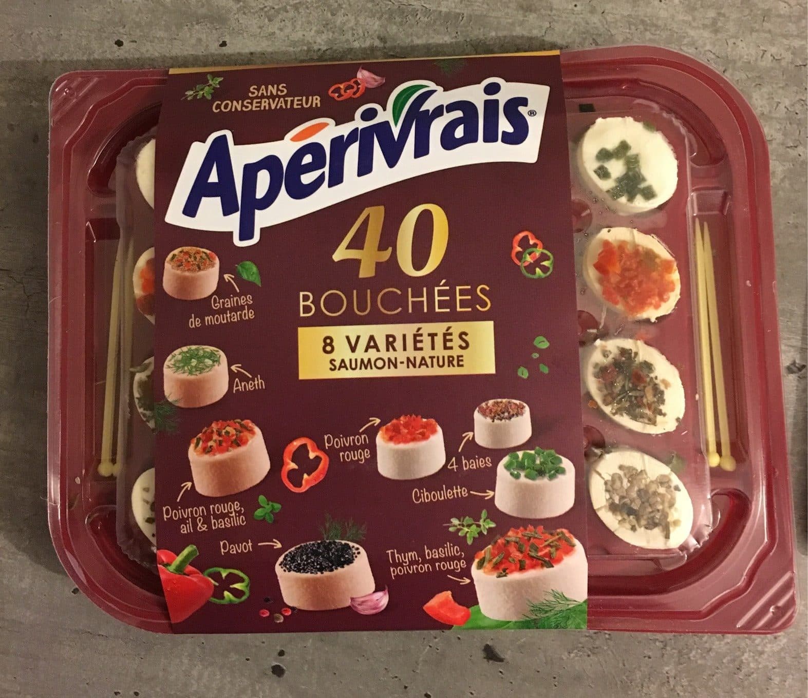 Apérivrais Aperivrais - 40 bouchées packshot