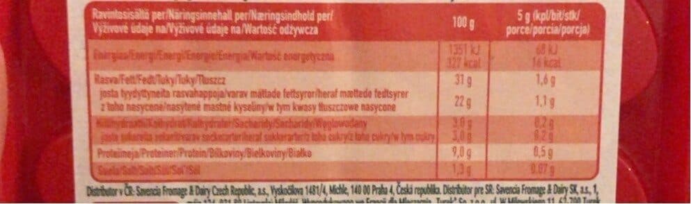 Savencia TARTARE APERIFRAIS ITALIE packshot