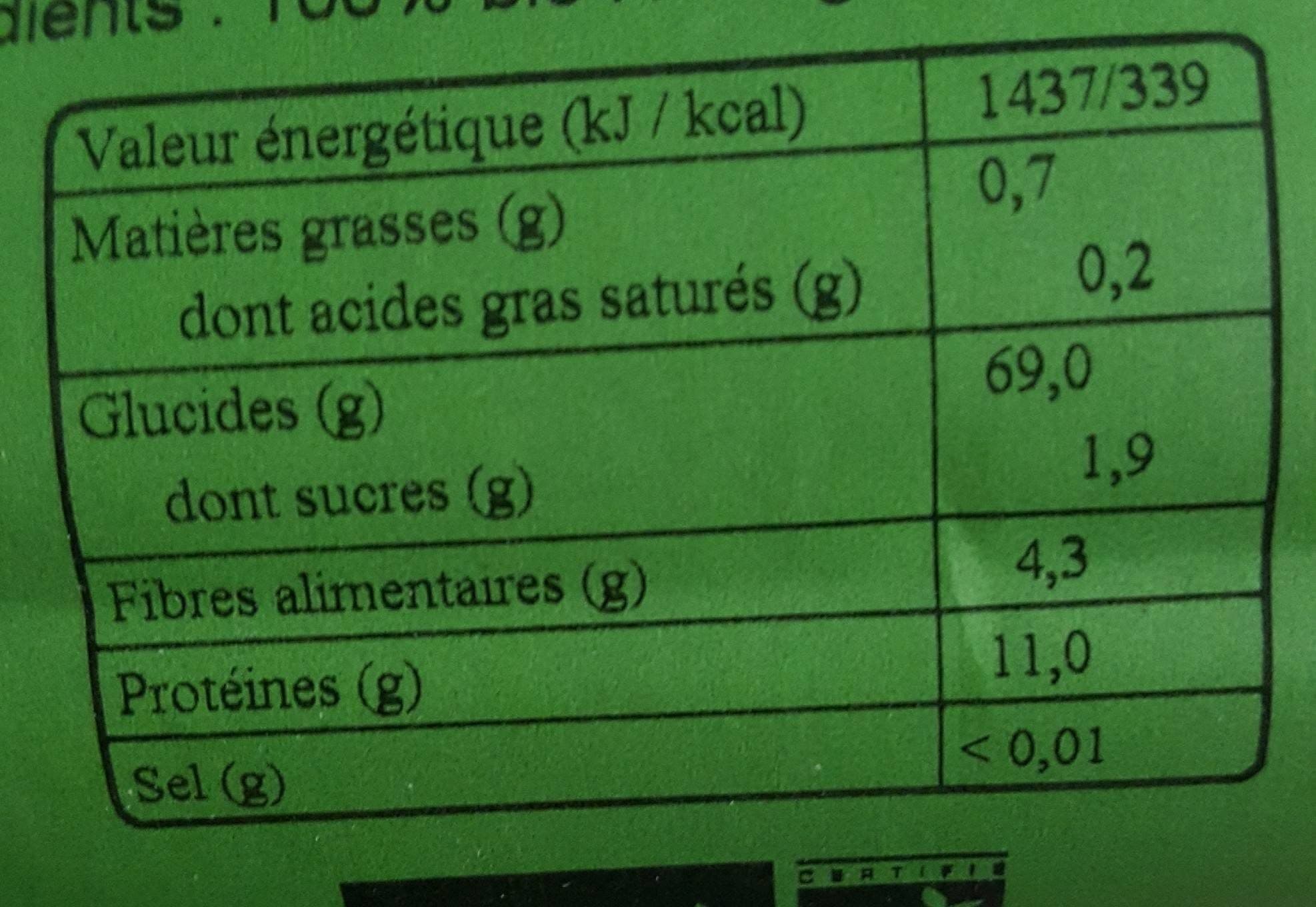 Giraudineau Farine de froment bio type 65 packshot