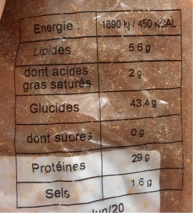 L'amanderie Feves salées packshot