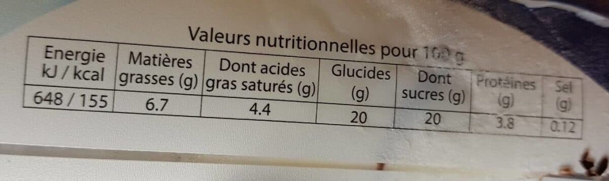 Open Food Facts Crème glacée Stracciatella packshot
