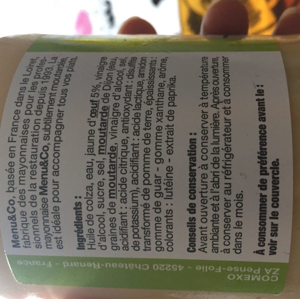 Menu & Co Mayonnaise Menu&Co packshot