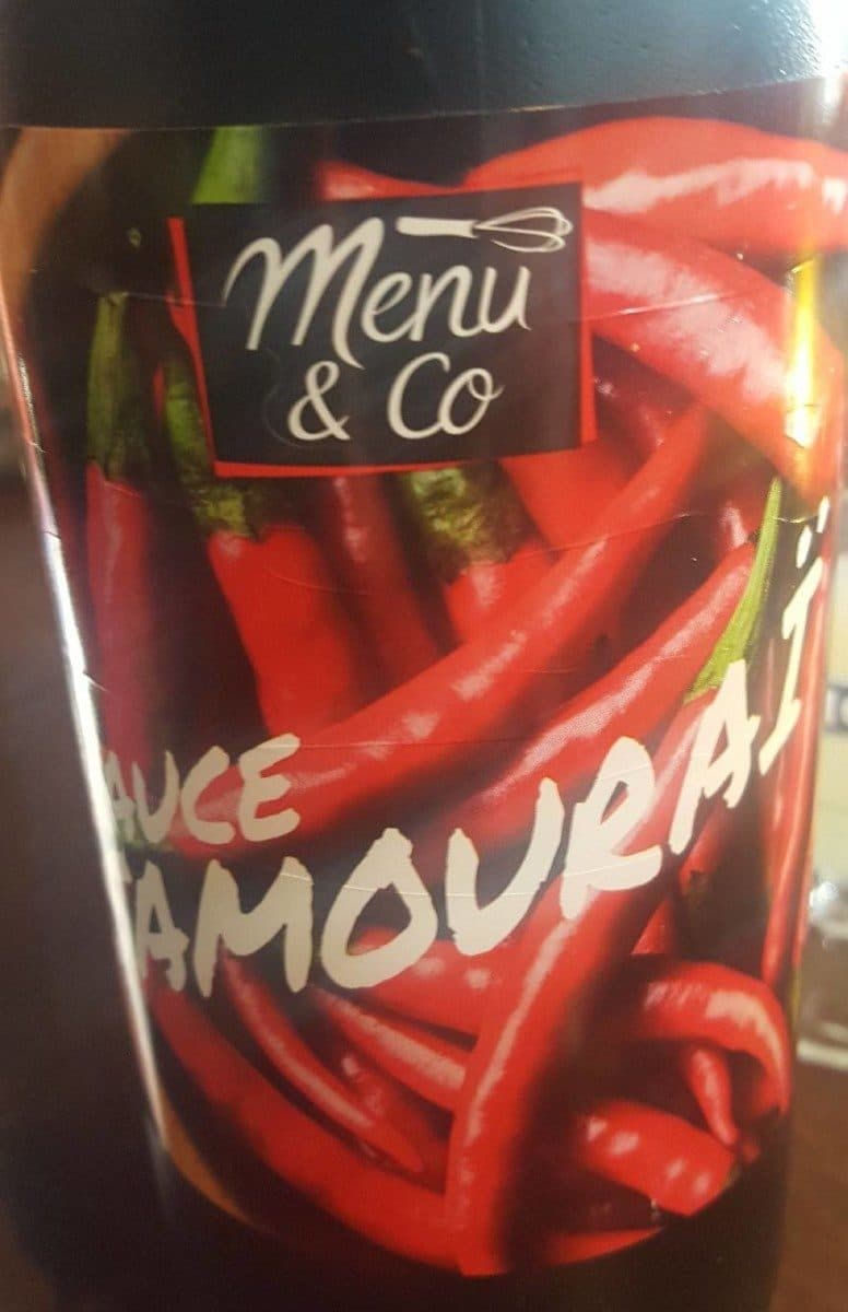 Open Food Facts Sauce samouraï packshot