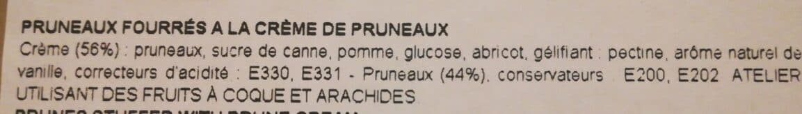 Les Vergers d'Escoute Pruneaux fourrés packshot