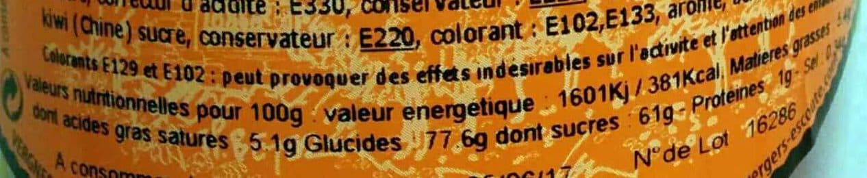 Les Vergers d'Escoute Mélange Tropical packshot
