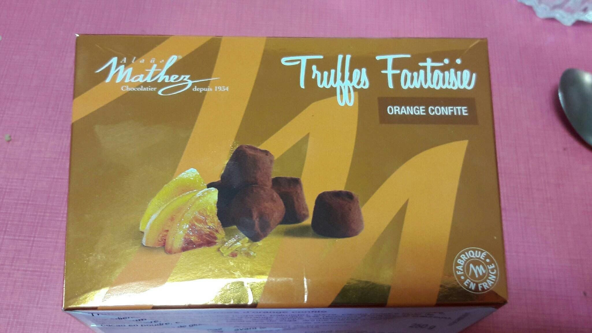 Mathez Truffe orange packshot