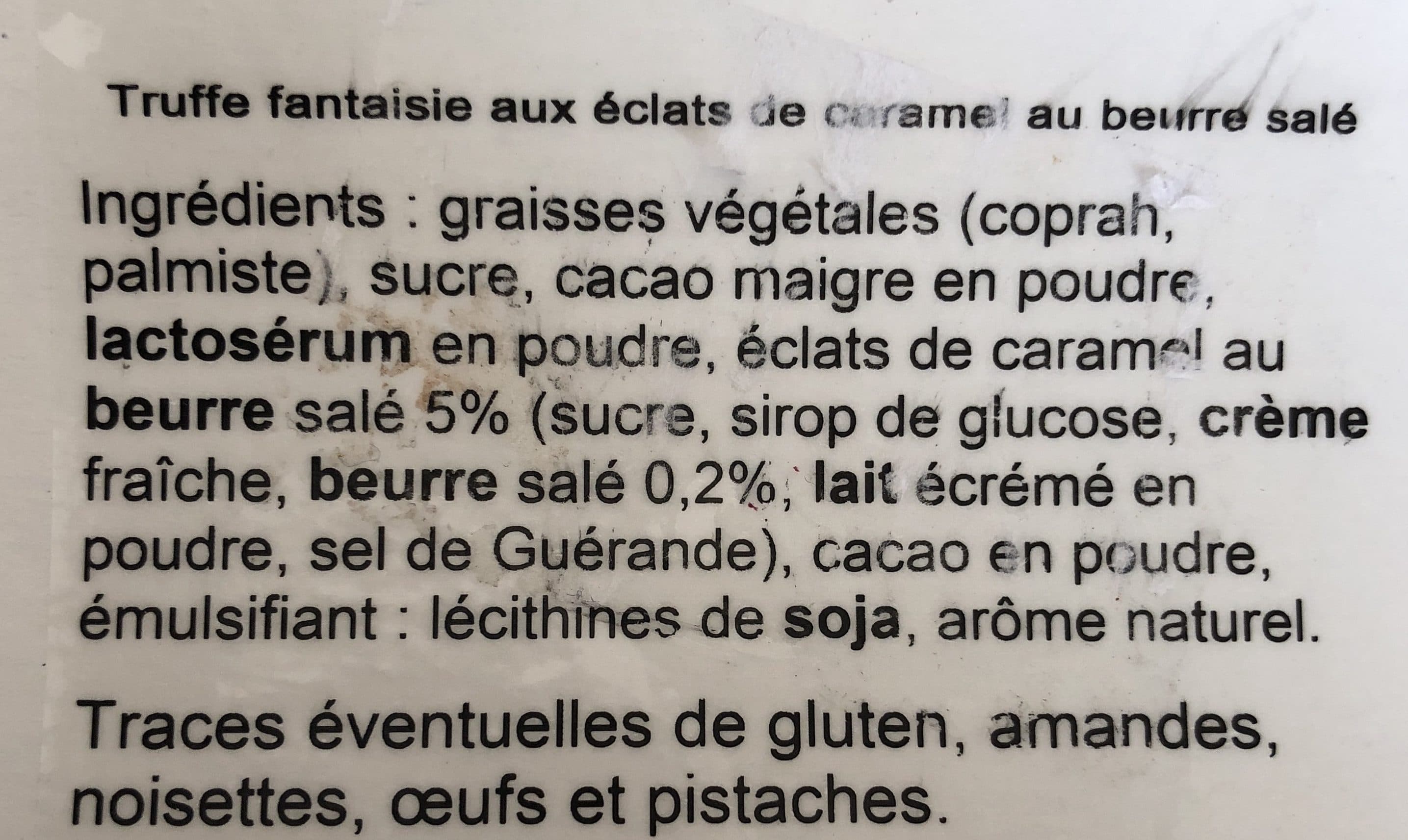 Mathez Truffes Fantaisie - Caramel au beurre salé packshot