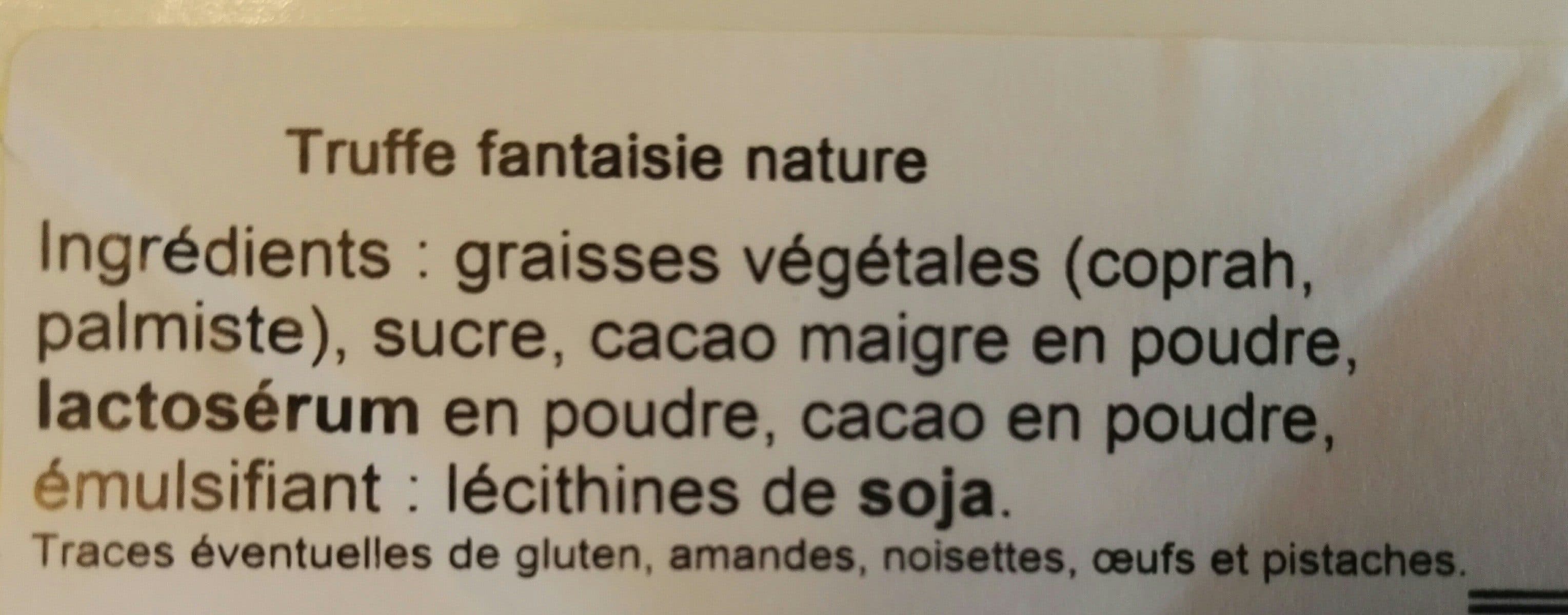 Mathez Truffe fantaisie nature packshot