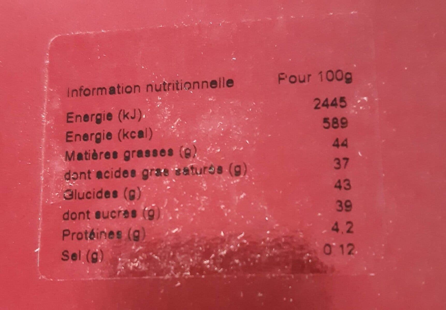 Open Food Facts Truffes fantaisie packshot