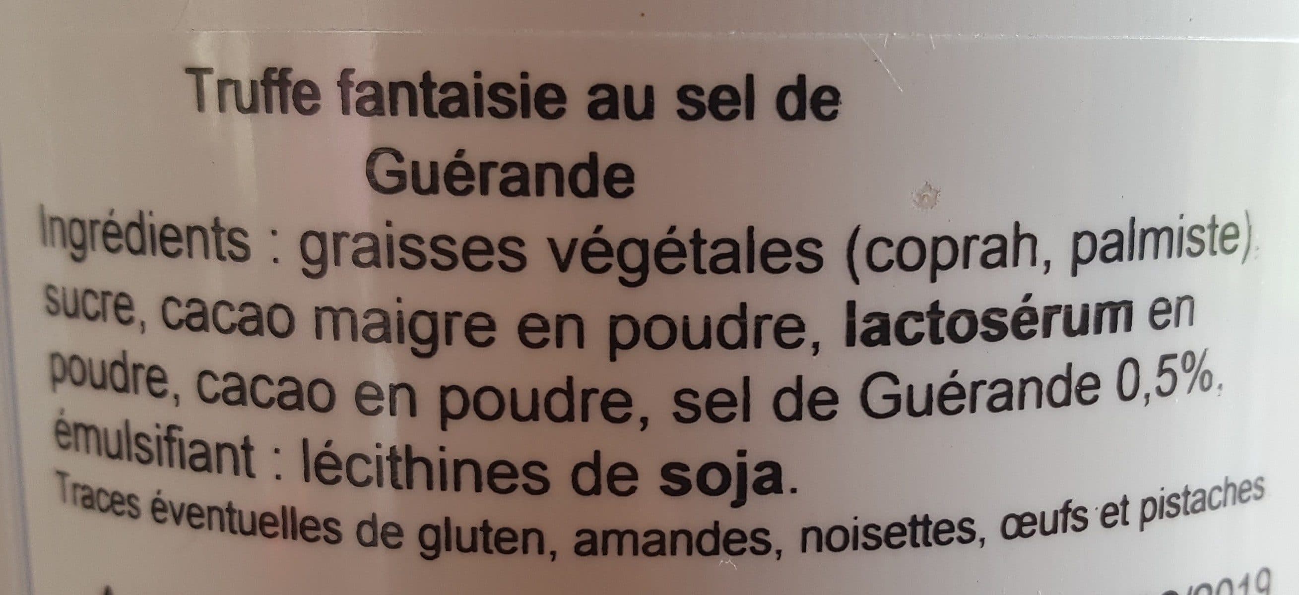Open Food Facts Mathez Schokoladentrüffel Mit Meersalz Aus Guerande packshot