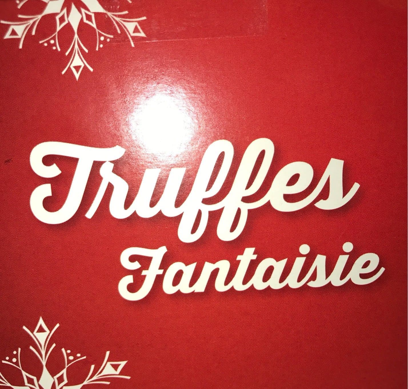 Chocolat Mathez Truffe fantaisie aux brisures de macaron framboise packshot