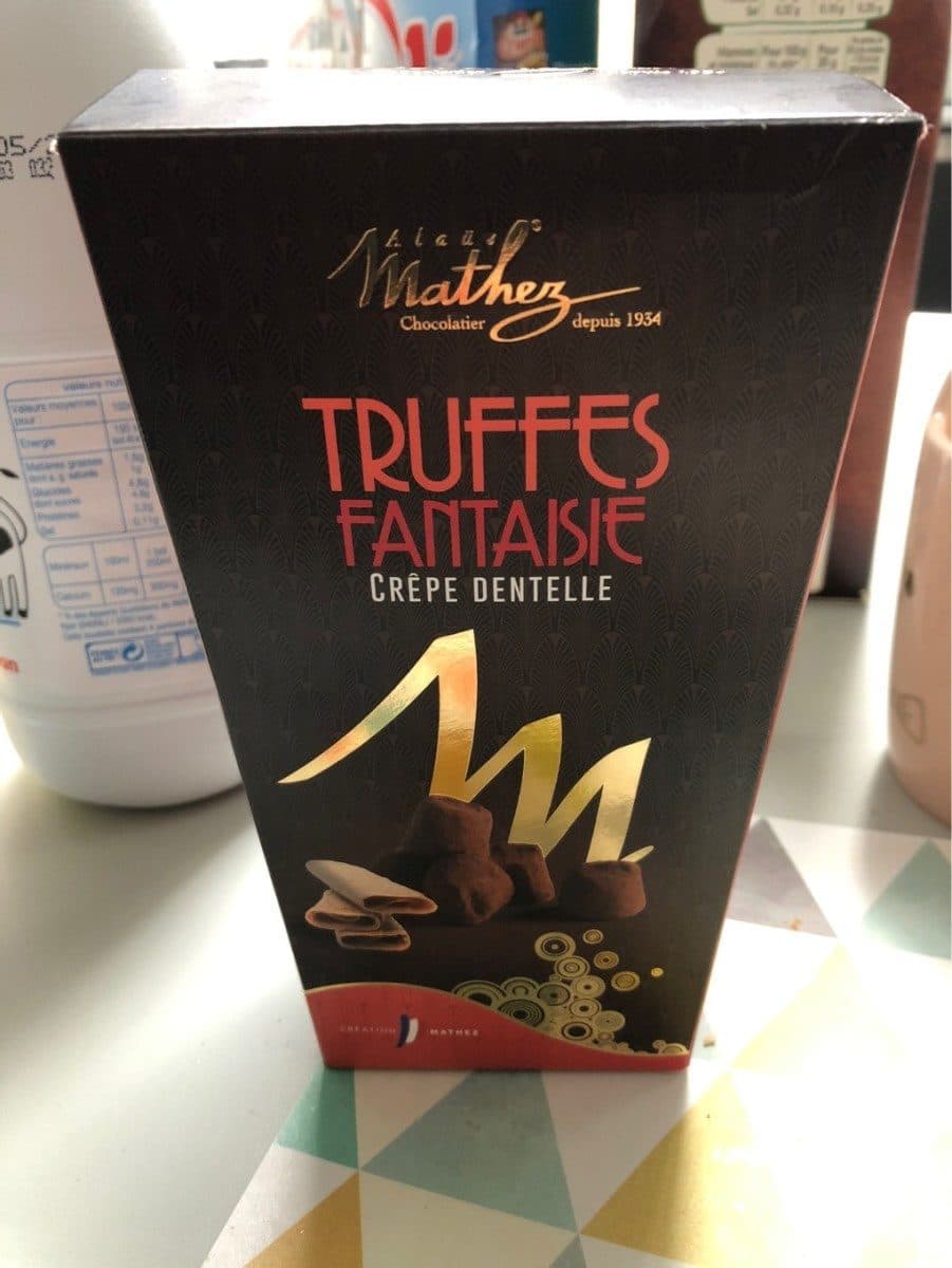 Open Food Facts Truffe fantaisie crepe dentelle packshot