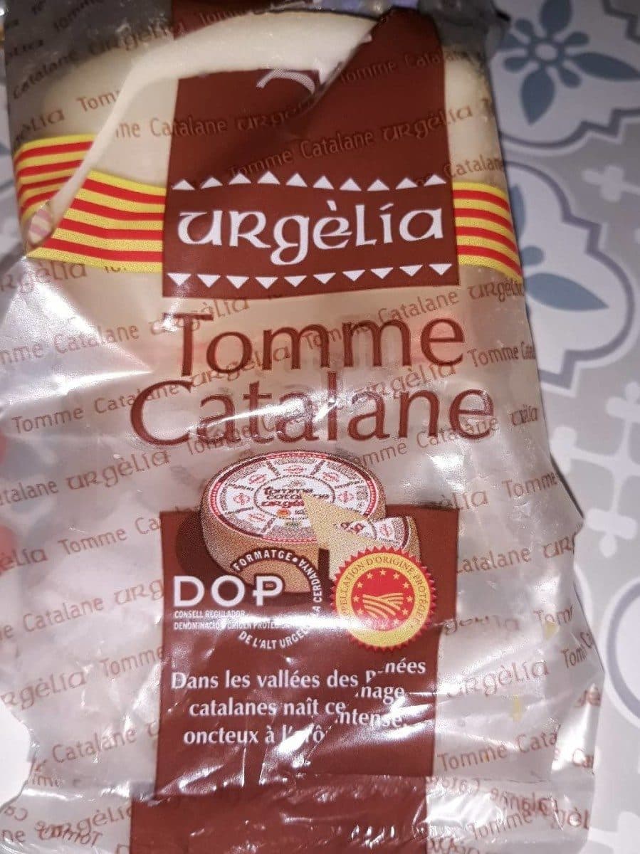 Open Food Facts Tomme catalane urgelia packshot