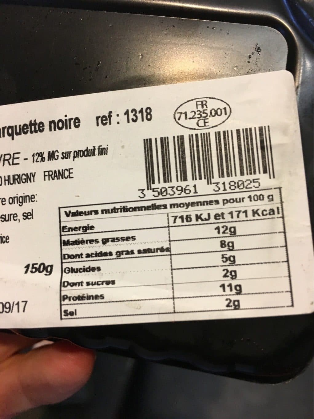 Chevigny Cabrifrais packshot