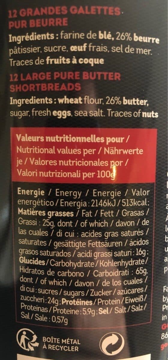 Goulibeur Galette broyé du Poitou packshot