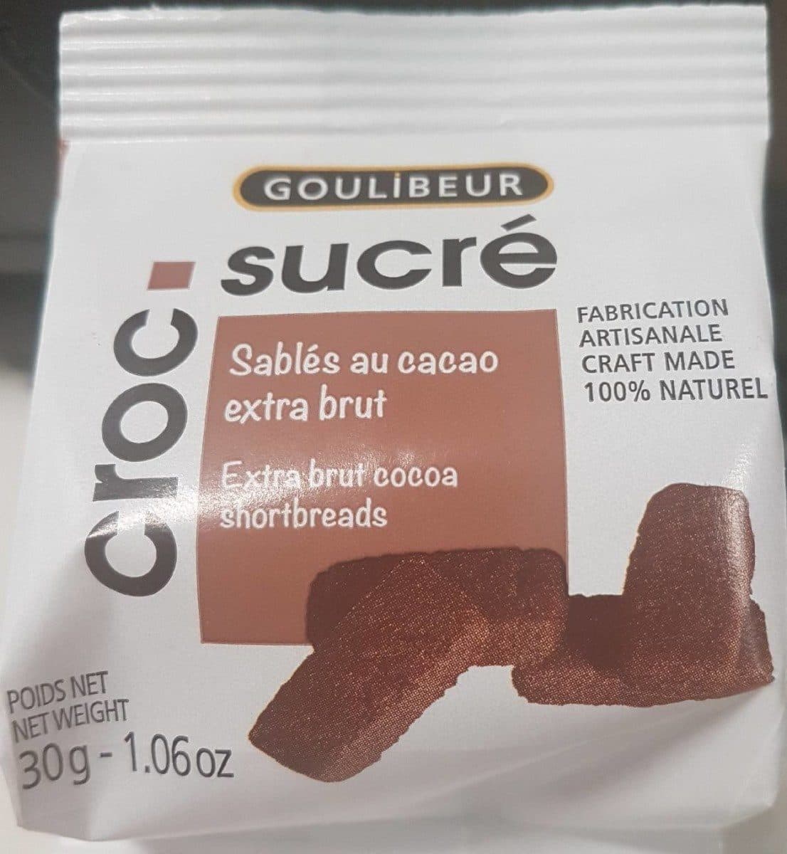 Goulibeur Croc sucre cacao packshot