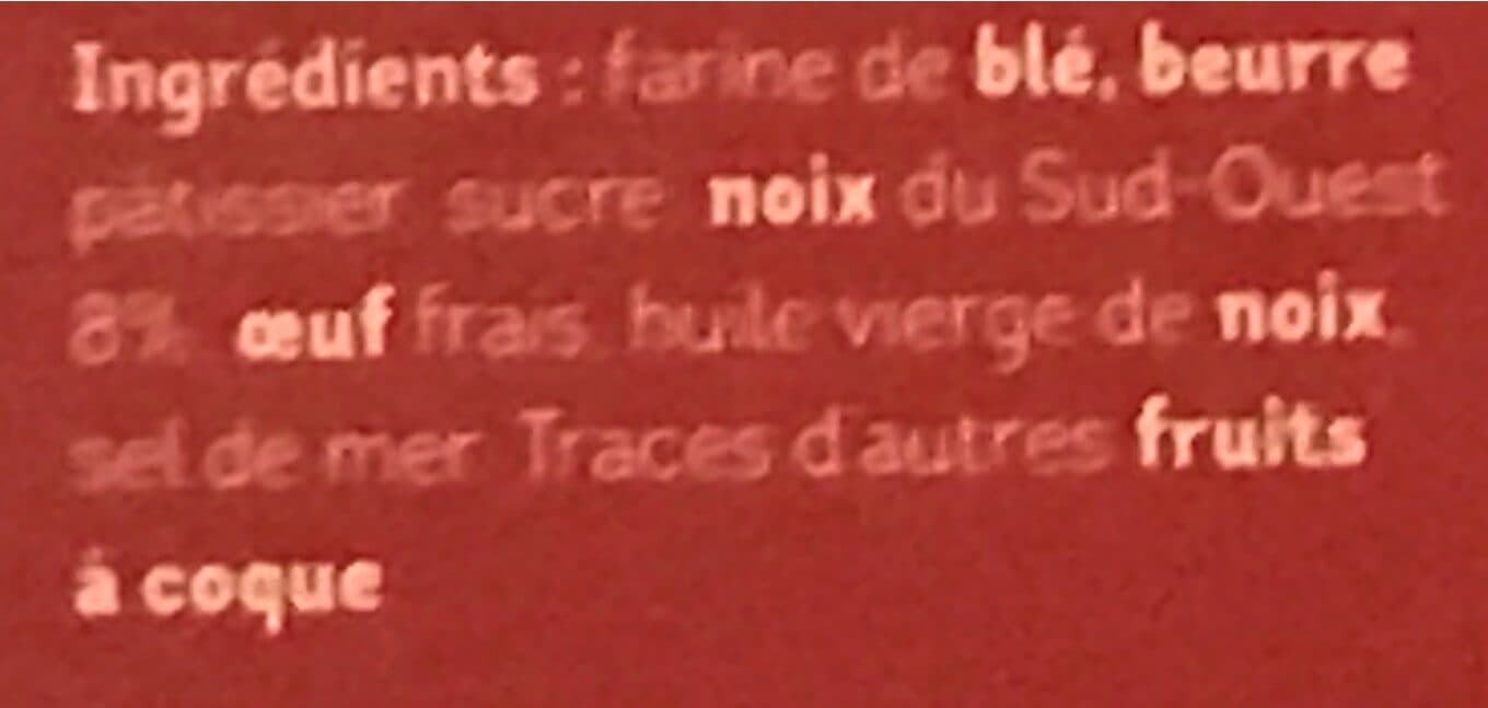 Goulibeur Broyé au noix 100% naturel packshot