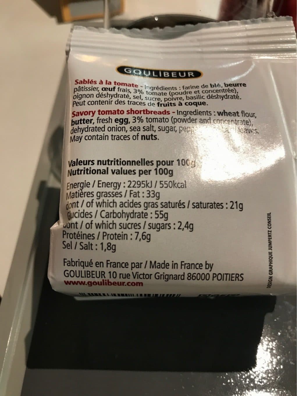 Goulibeur Croc Sale Tomate packshot